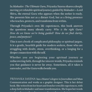 Mahadev: The Ultimate Guru | A Journey of Devotion, Transformation, and Divine Connection | Find Purpose Through Lord Shiva’s Wisdom | Spiritual Guide Your Soul Seeks | From Confusion to Clarity